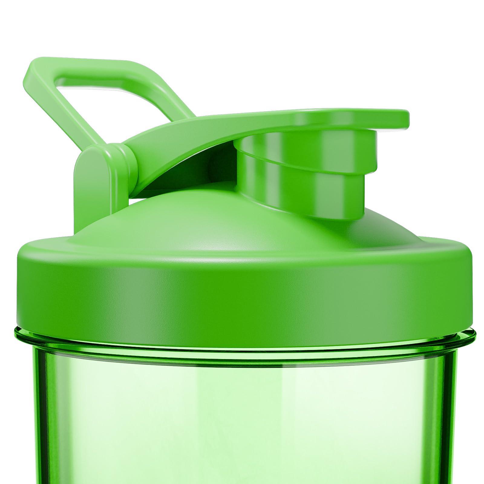 Cholas shaker includes a built-in carry hook for gym bags and travel.