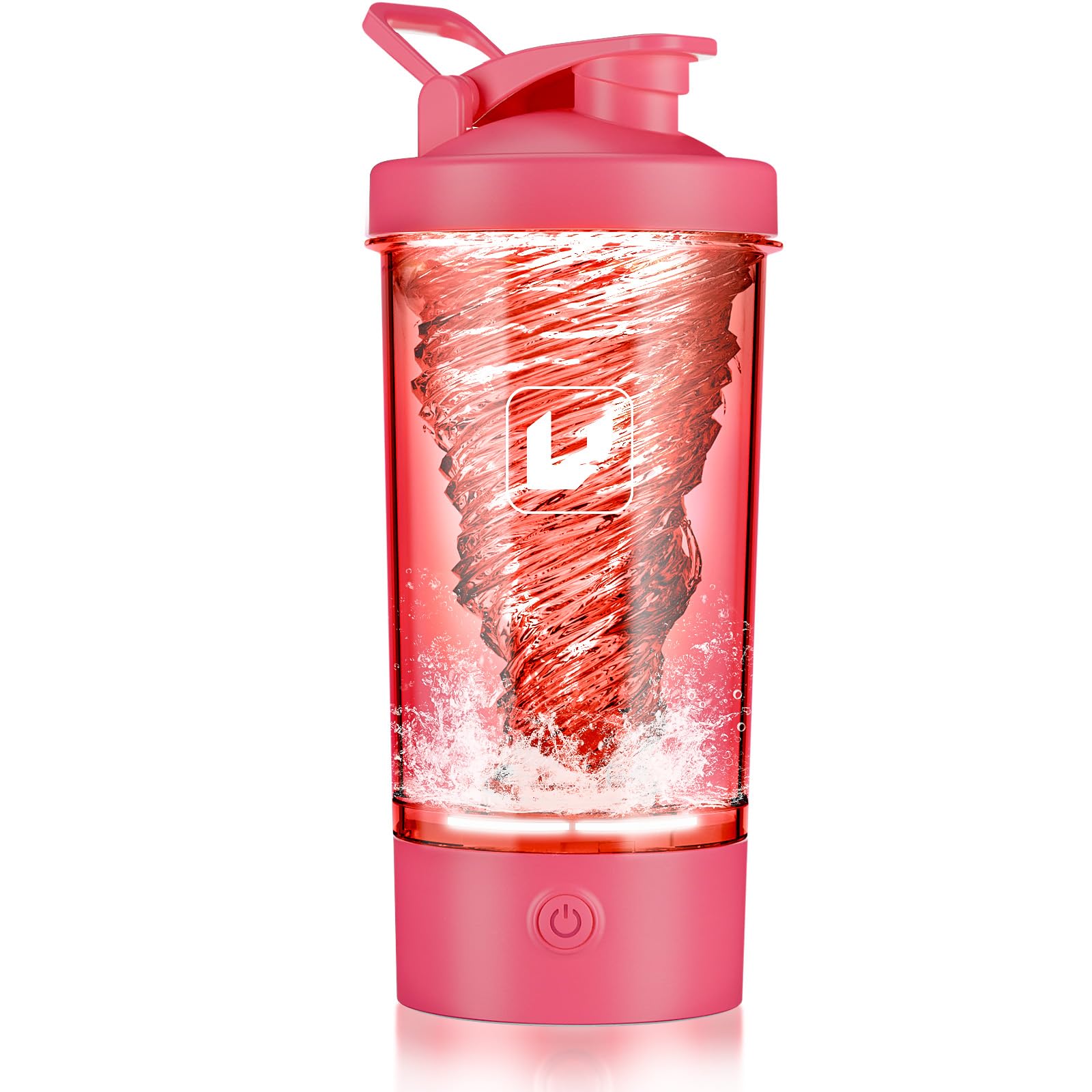 Cholas electric shaker bottle with USB-C recharge for smooth shakes on the go.