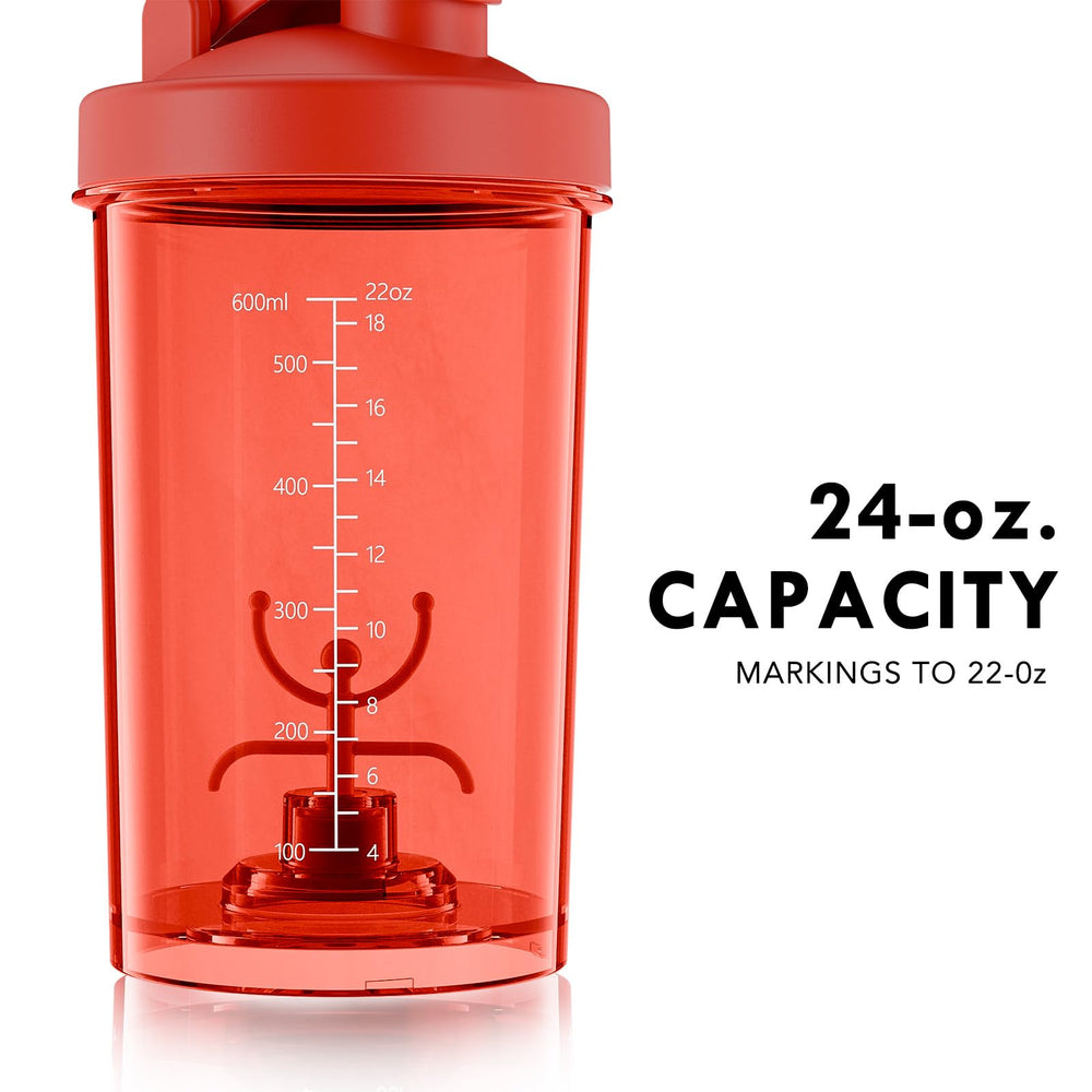 Cholas shaker bottle lid with secure cap for spill-free blending.