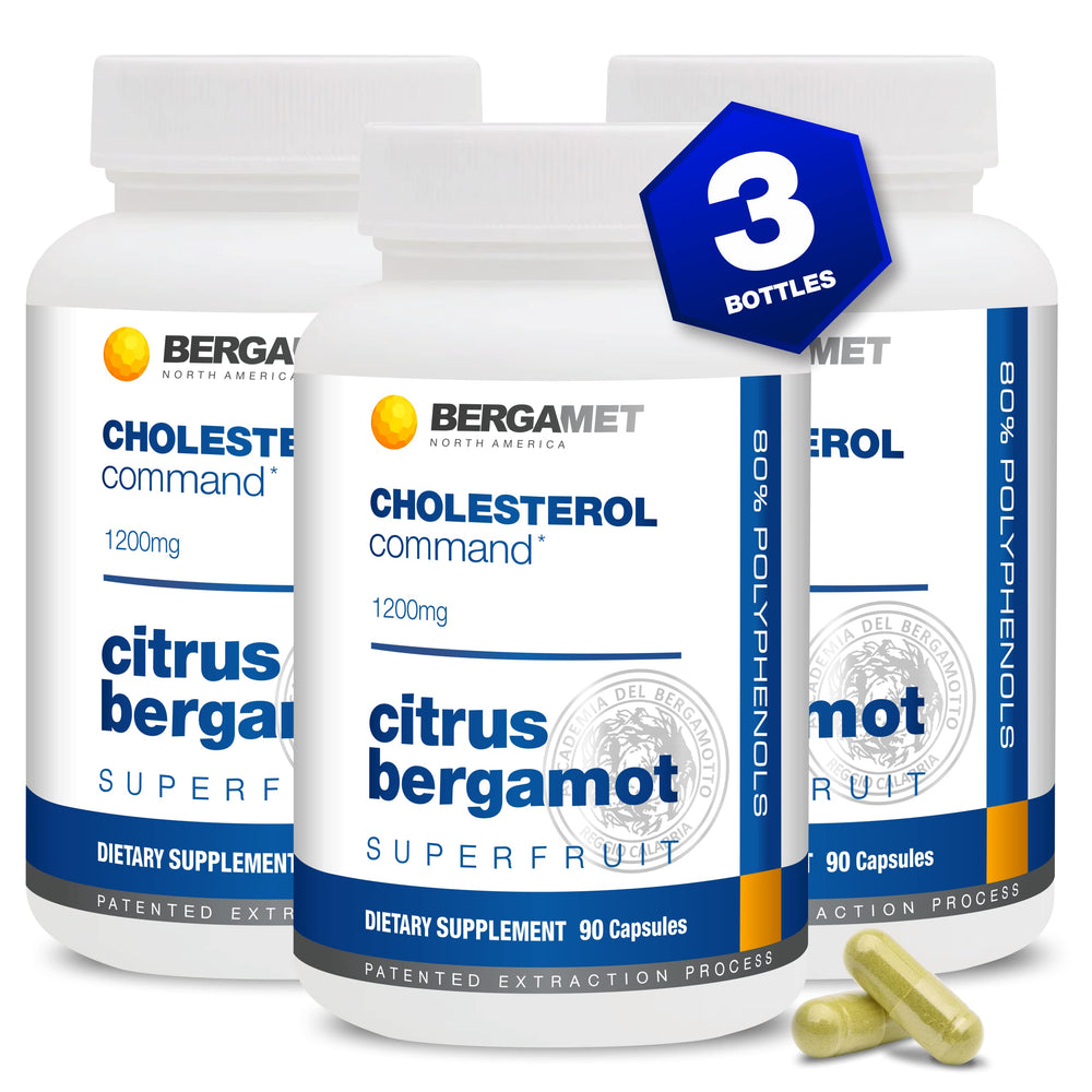 Cholesterol Command bottle front view