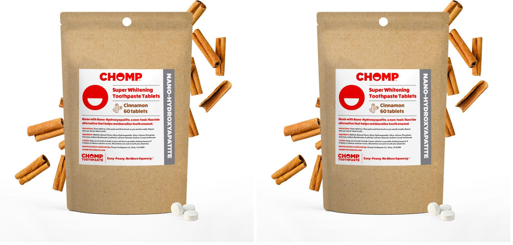 Hero image of Chomp Cinnamon Toothpaste Tablets Refill Pack (2)