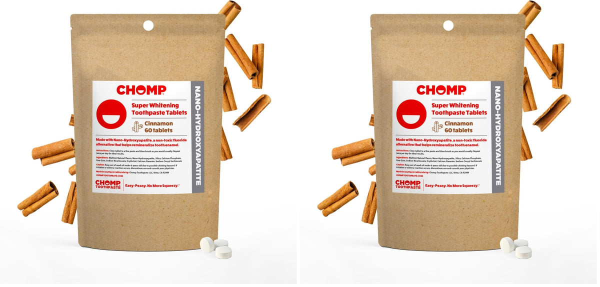 Hero image of Chomp Cinnamon Toothpaste Tablets Refill Pack (2)