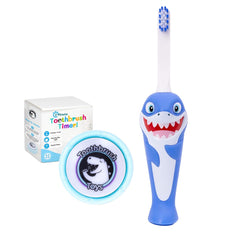 Chompers shark character timer display on digital screen