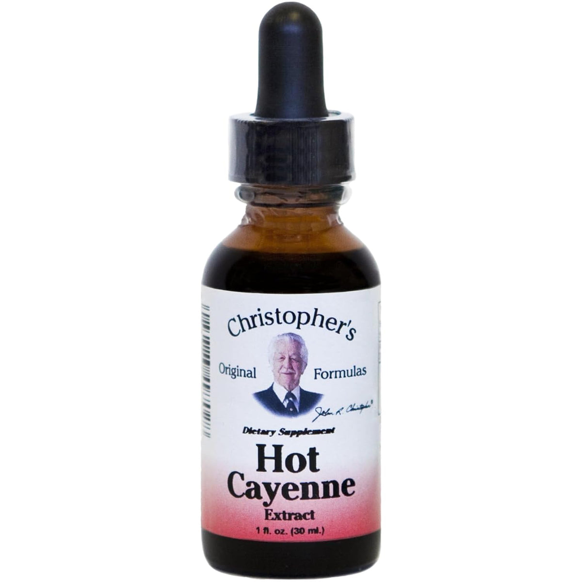 Christopher's Original Formulas Hot Cayenne Extract 1 oz bottle