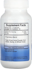 Christopher's Jurassic Green 415 mg - 100 Vegetarian Capsules bottle (label)