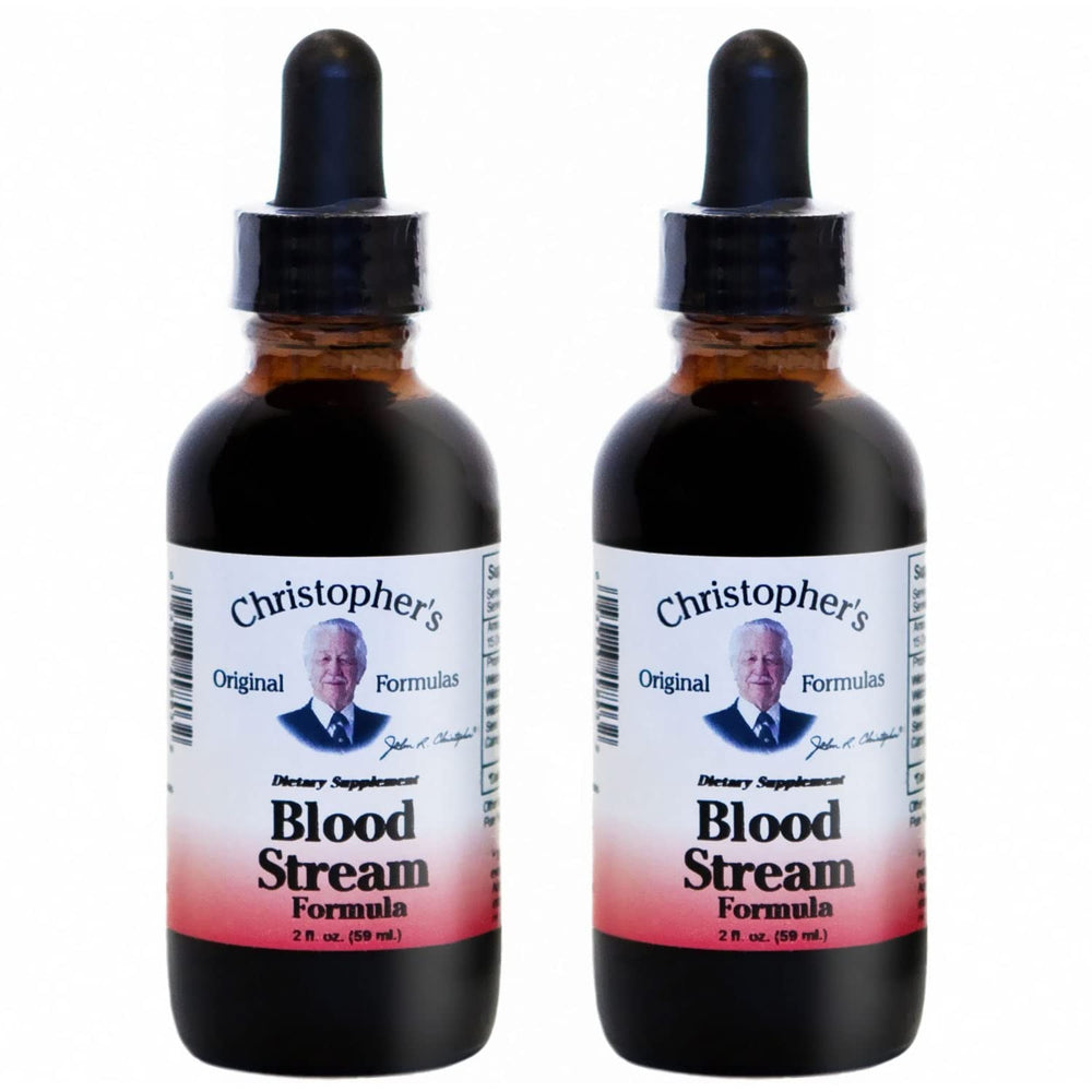 Christopher's Original Formulas Blood Stream Formula 2 oz glycerine extract bottle - alcohol-free