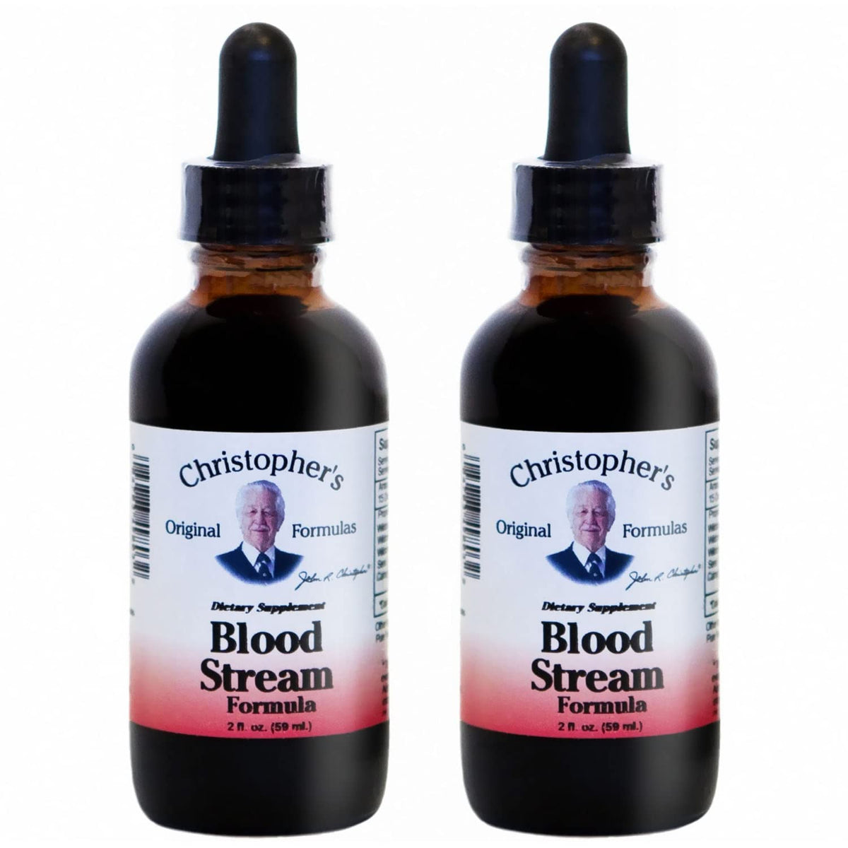 Christopher's Original Formulas Blood Stream Formula 2 oz glycerine extract bottle - alcohol-free