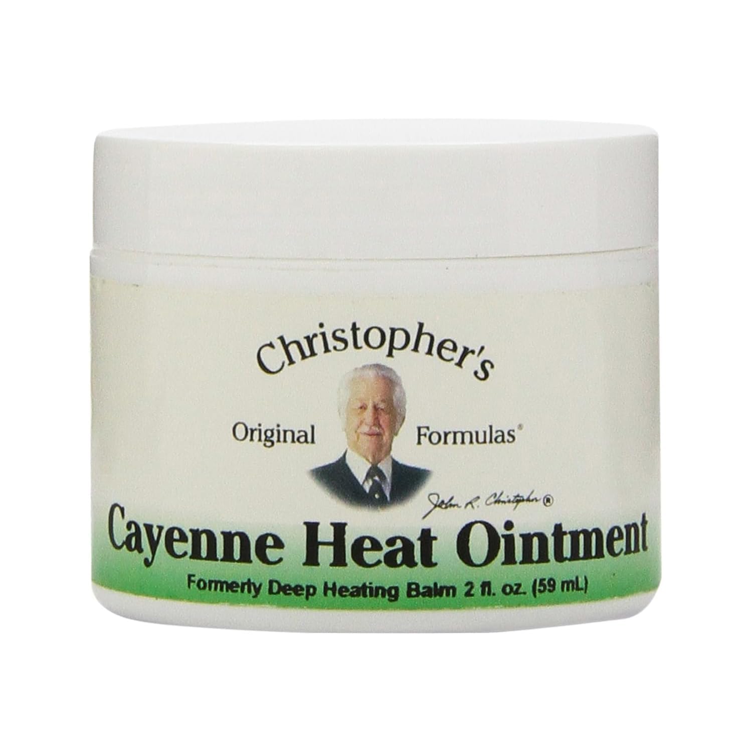 Christopher's Original Formulas Cayenne Heat Ointment 2 oz jar