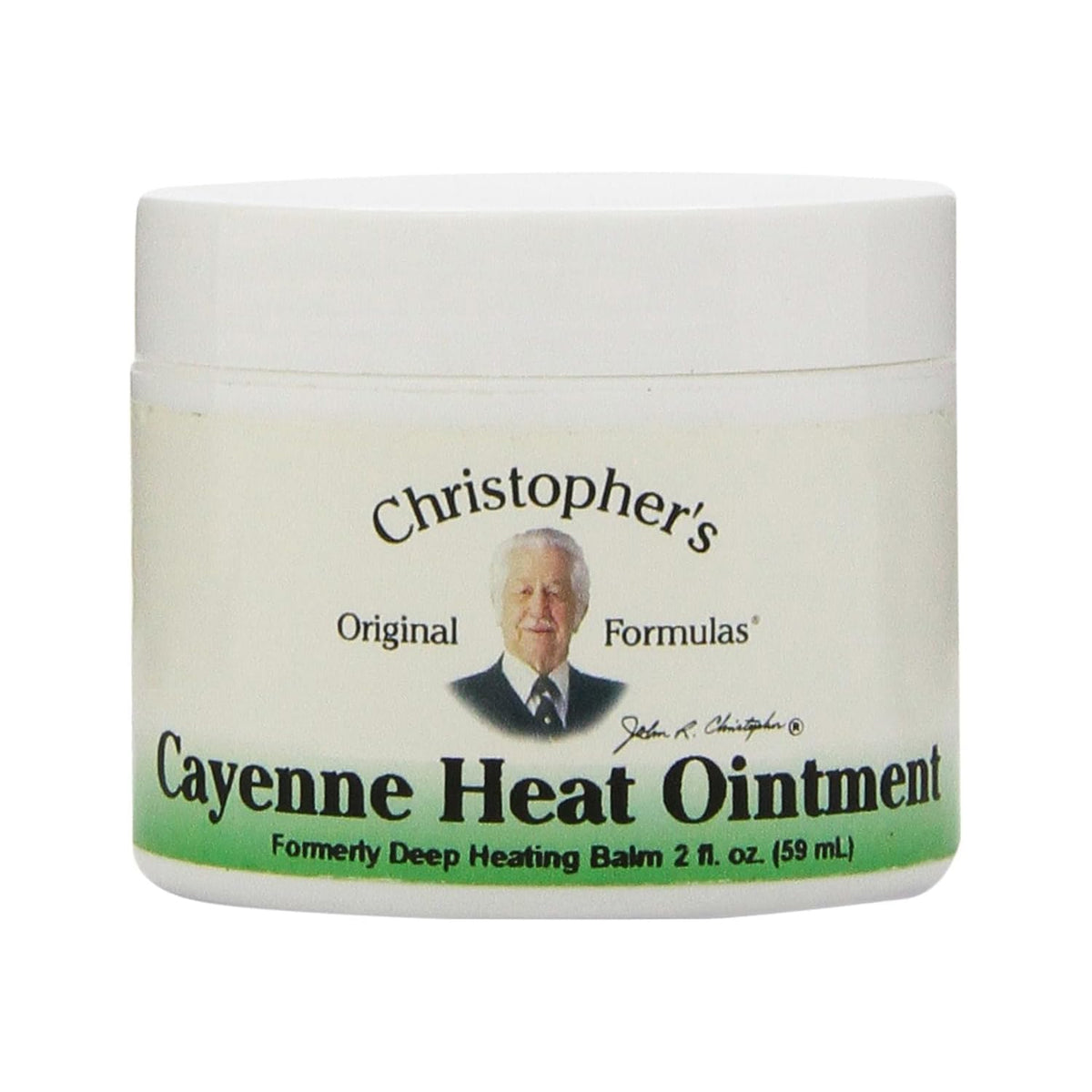 Christopher's Original Formulas Cayenne Heat Ointment 2 oz jar