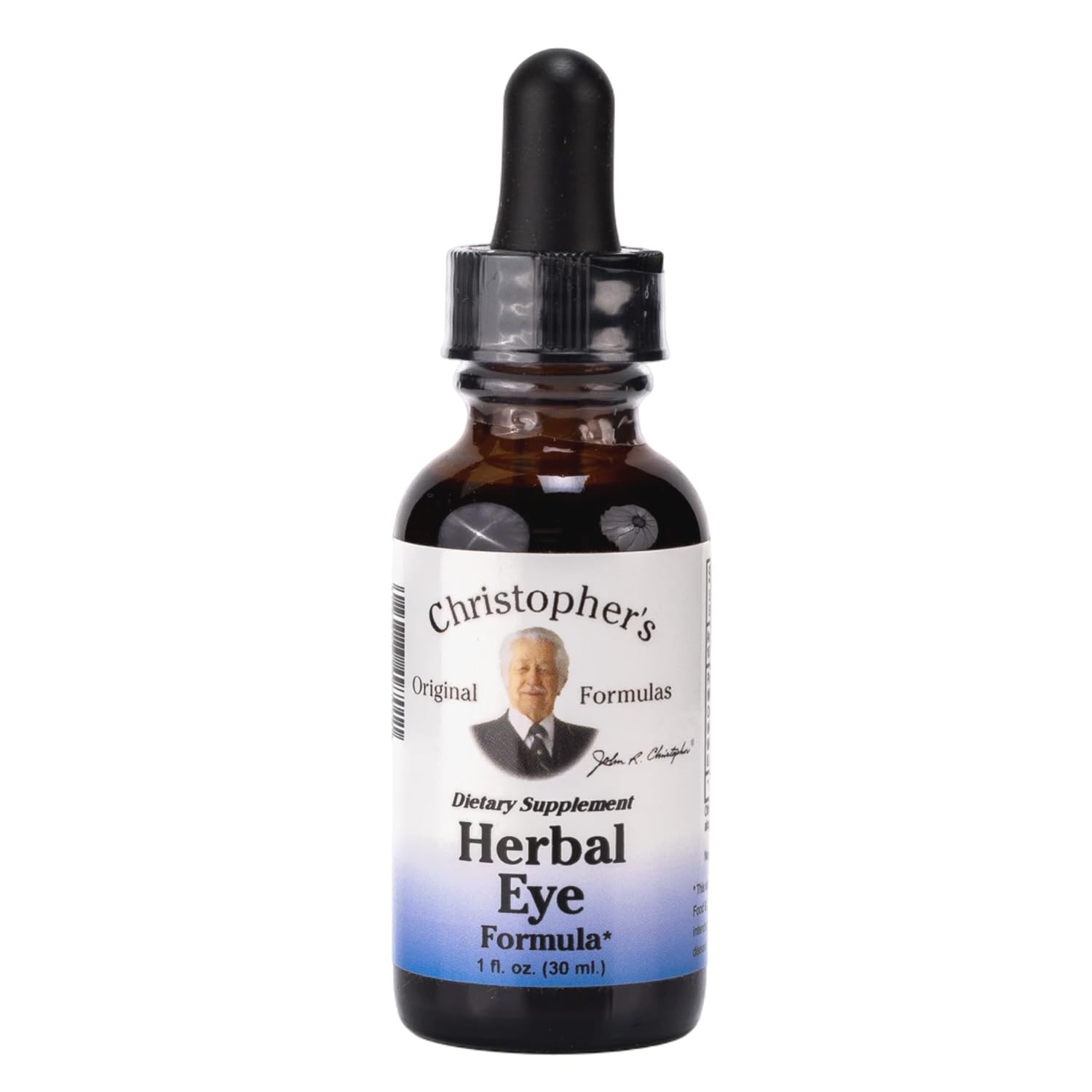Christopher's Original Formulas eyebright bottle for daily eye wellness.