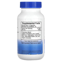 Ingredients: Yellow Dock Root, Dandelion Root, and Nettle Leaf