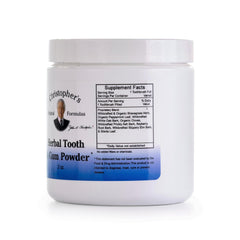 Packaging of Christopher's Original Formulas Herbal Tooth & Gum Powder 2-pack