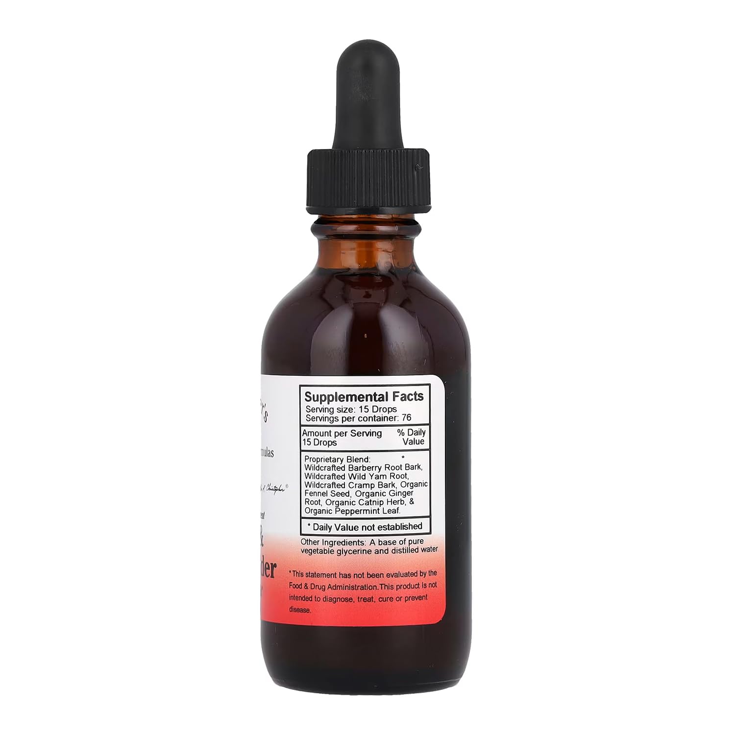 Herbal ingredients dandelion root and milk thistle used in the formula