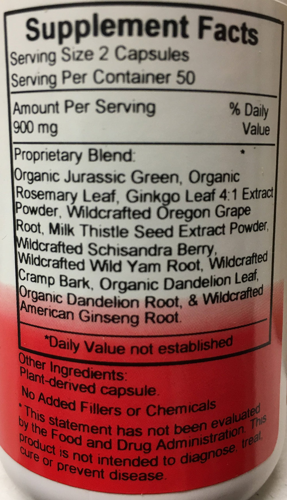 Product label for Christopher's Original Formulas Liver Transition Formula