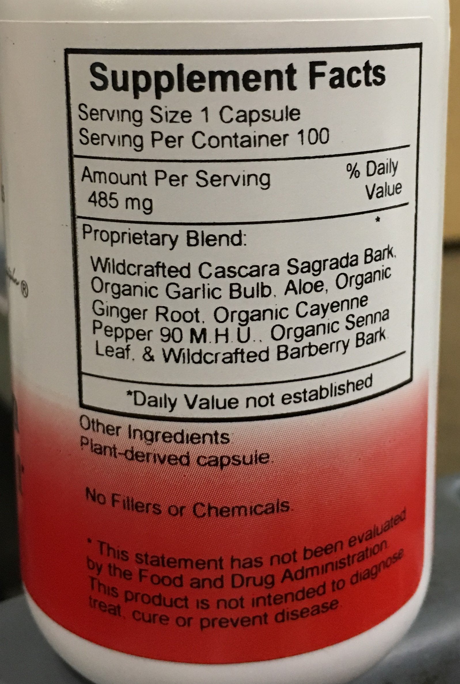 Herbal blend image for Christopher's Original Formulas Quick Colon Part 1 with cascara sagrada and companions.