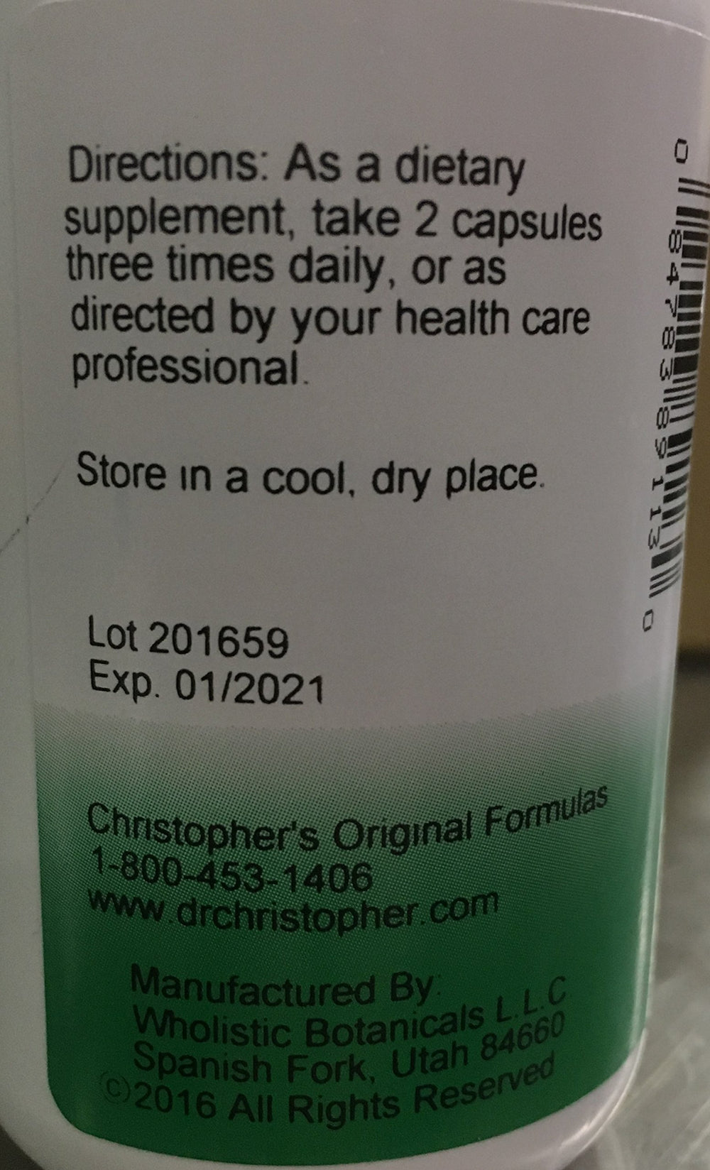 Christopher's Original Formulas Relax-Eze packaging on display suggesting easy daily use