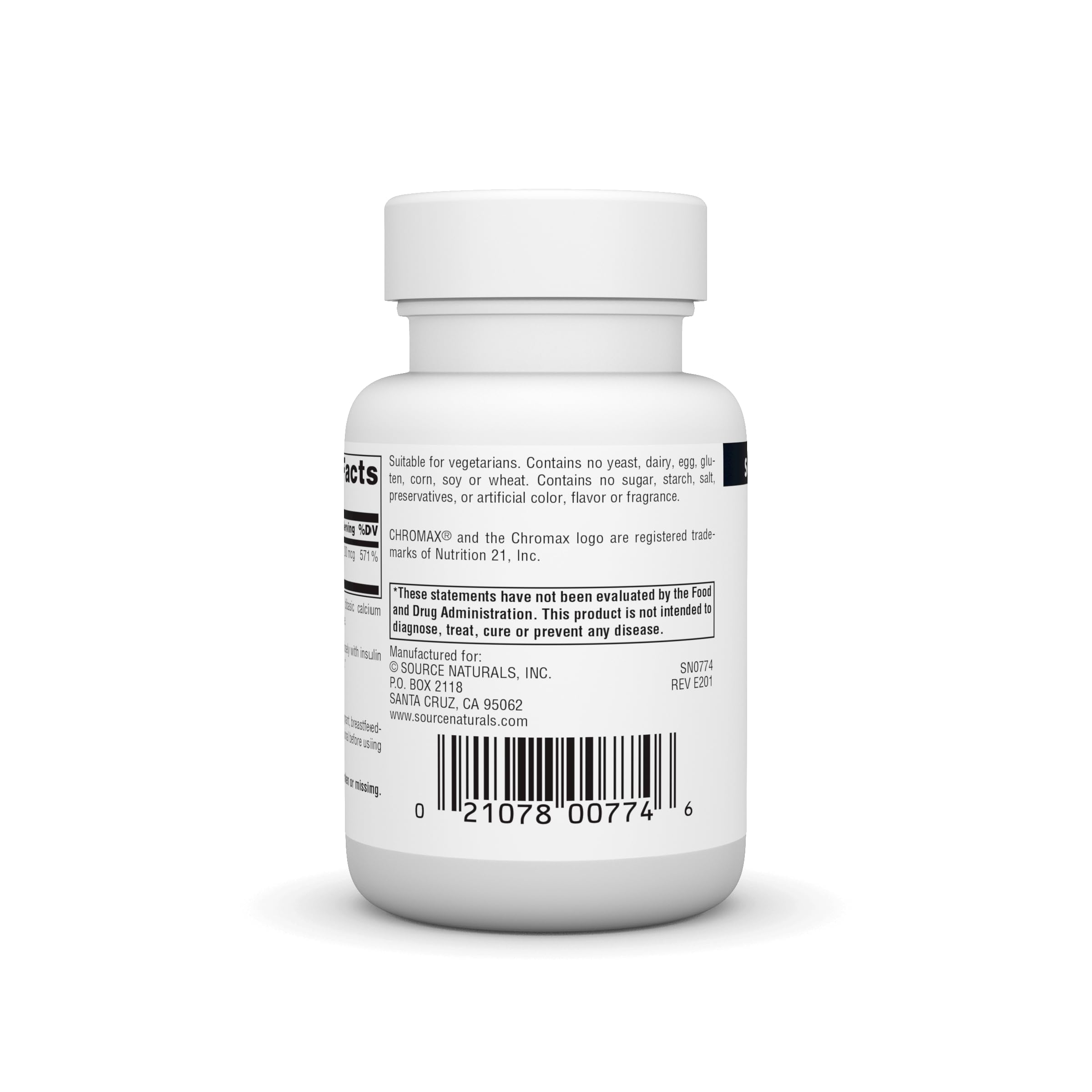 Chromax II chromium picolinate diagram