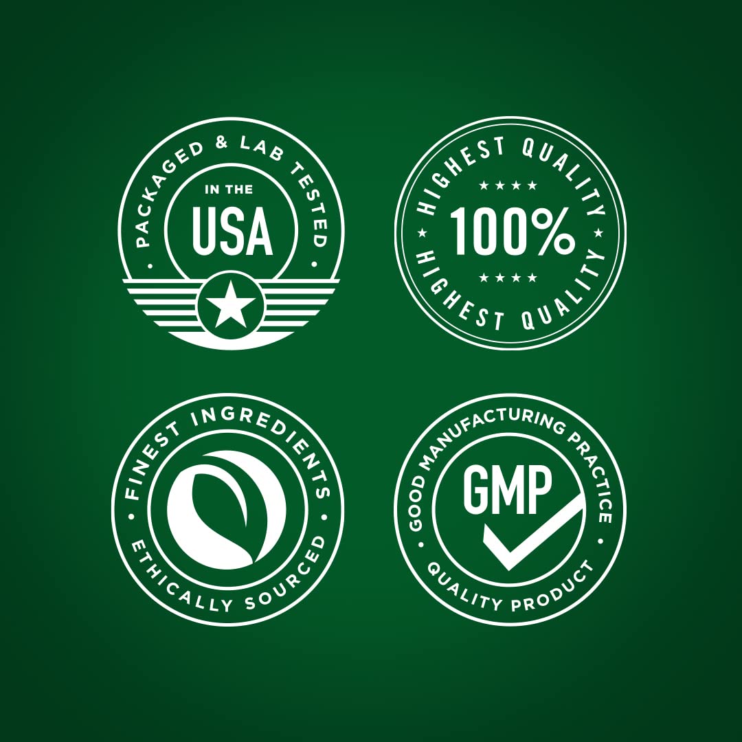 Non-GMO and gluten-free symbols on chromium picolinate packaging