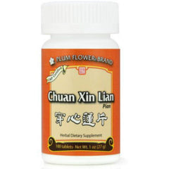 Chuan Xin Lian Pian ingredients listing