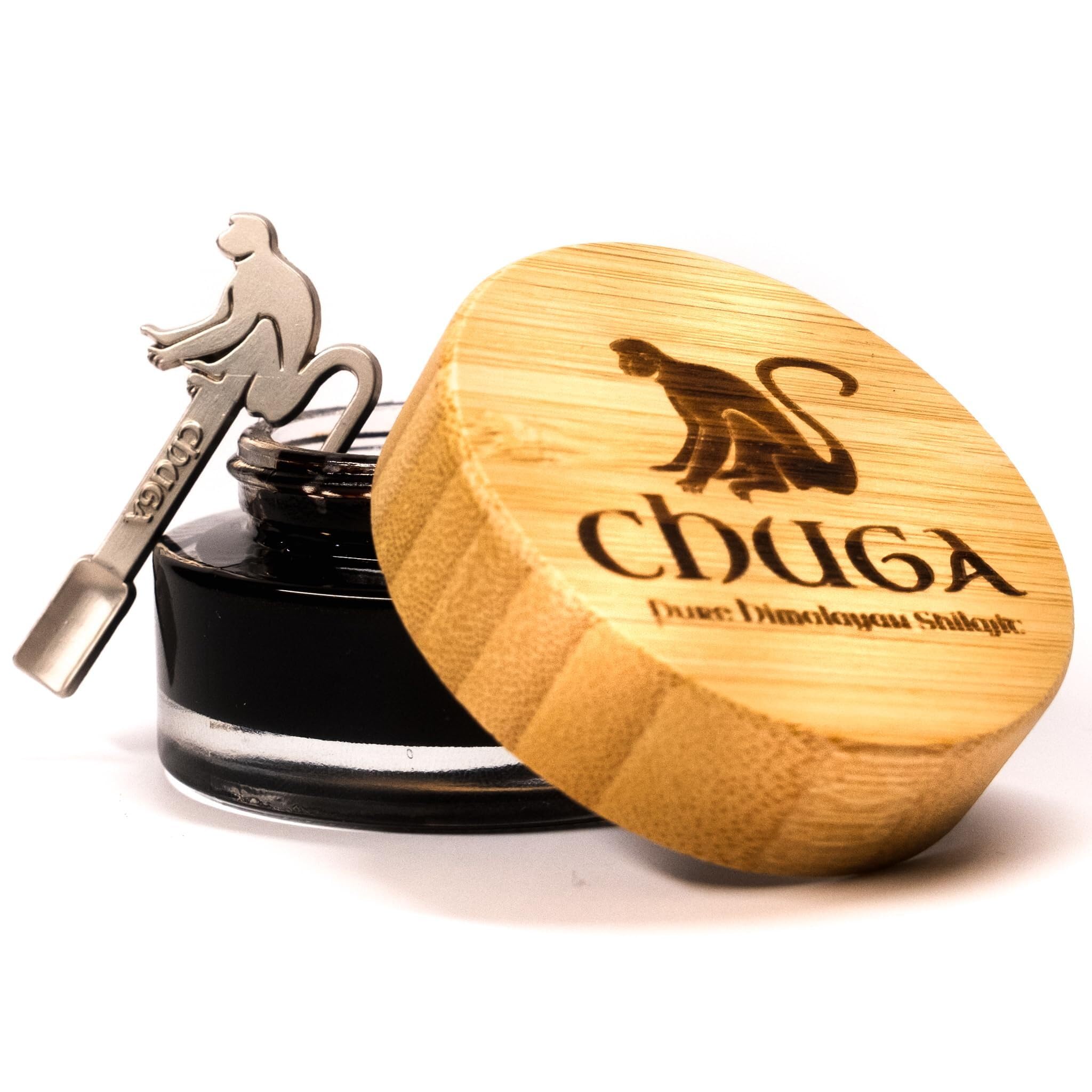 Close-up of Chuga Himalayan Shilajit resin 35g