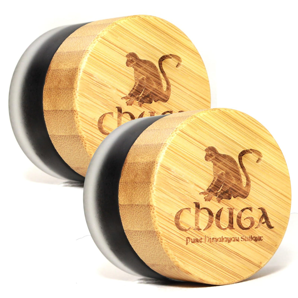 Front view of Chuga's Pure Himalayan Shilajit Resin (pack of 2)