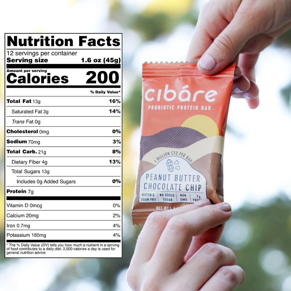 Ingredients: peanut butter, organic dates, unsweetened dark chocolate chips