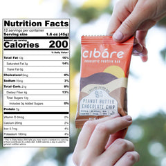 Ingredients: peanut butter, organic dates, unsweetened dark chocolate chips