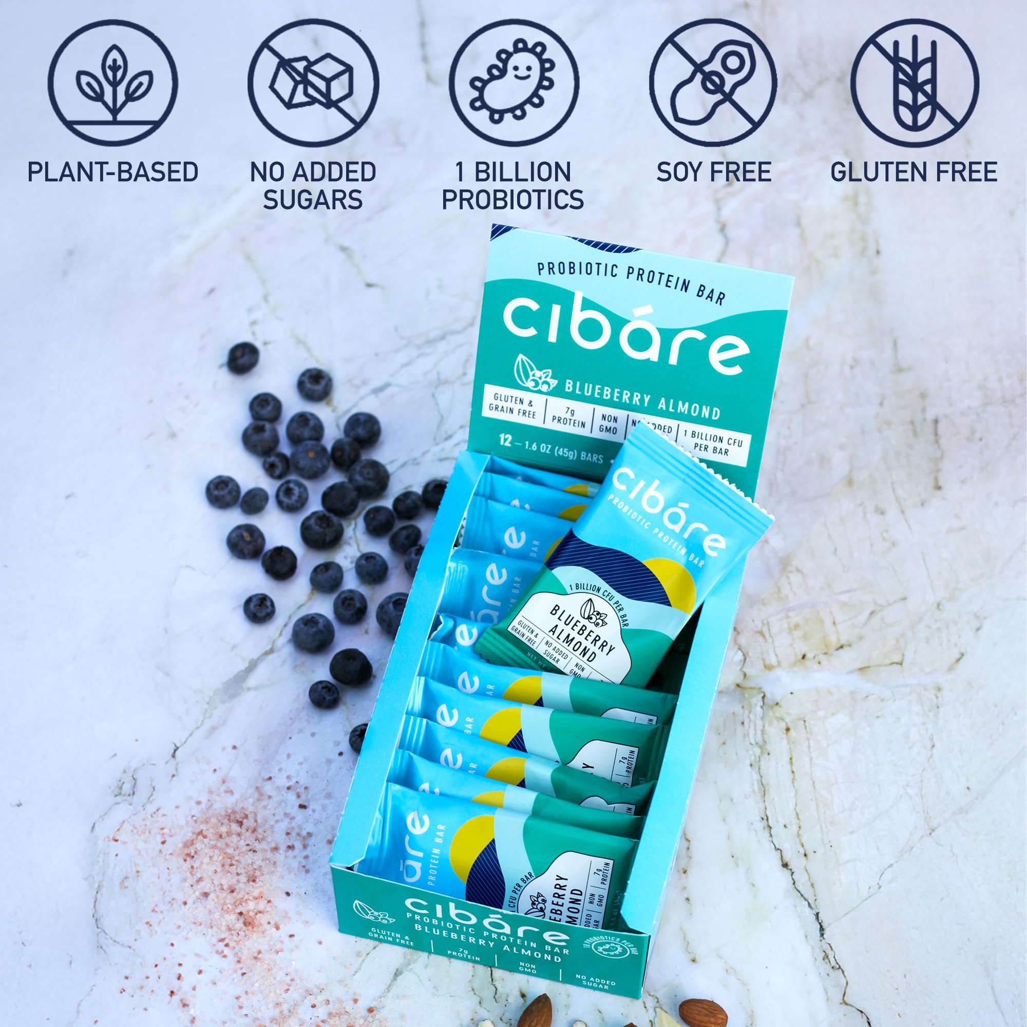 Gluten-free, soy-free, vegan snack.