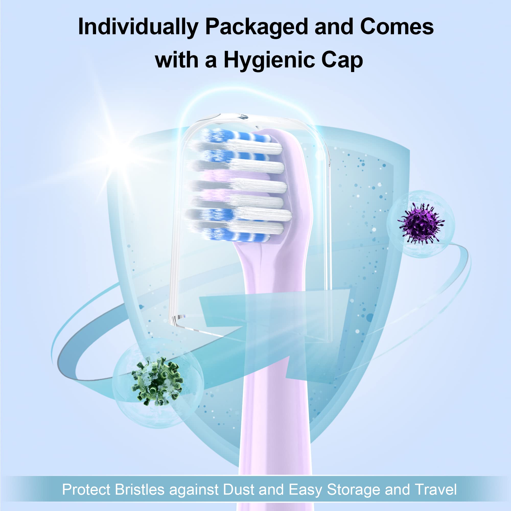 Slim angled neck design of CILGEWH Colgate Hum head
