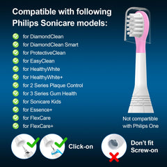 Close-up of soft bristles on CILGEWH Kids toothbrush head
