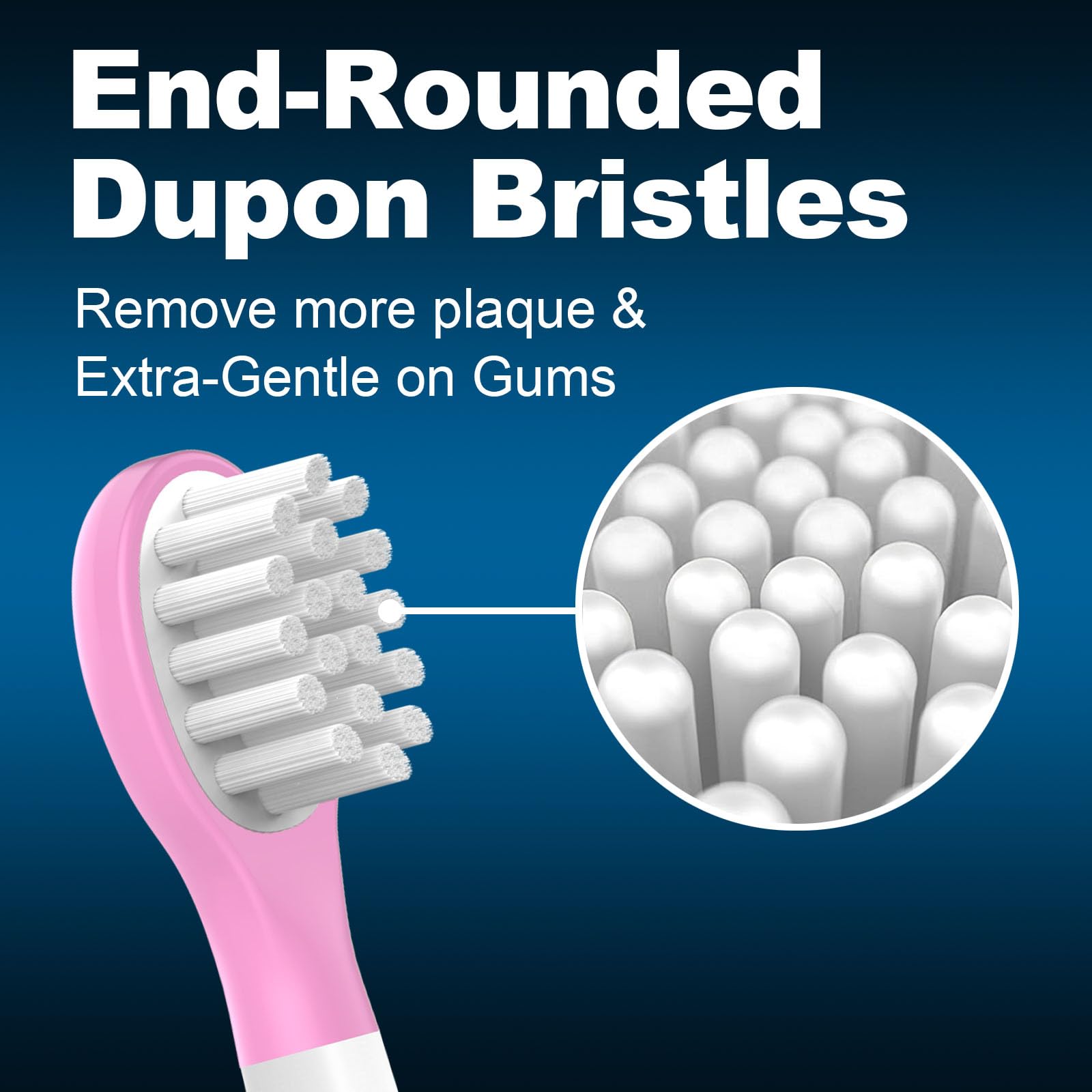 Compatible with Philips Sonicare Kids and other snap-on handles