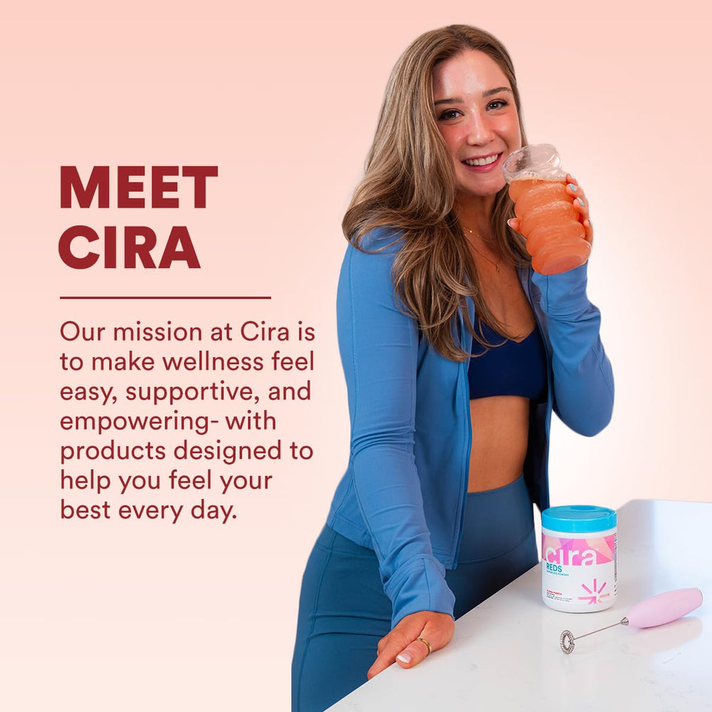 Cira Glow-Getter Reds 30 servings packaging showcases antioxidant support.