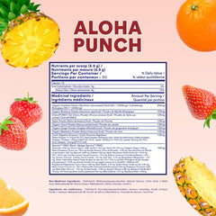 Cira Glow-Getter Reds dissolving in glass with water for easy hydration and flavor.