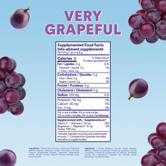 Cira Hydration Powder Very Grapeful tub label highlights clean formula