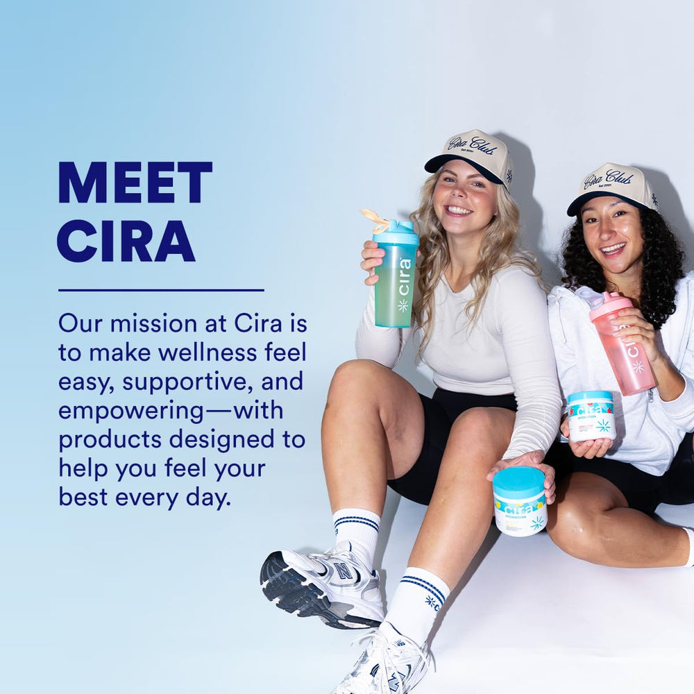 Cira Hydration emphasizes stevia sweetened salt balance