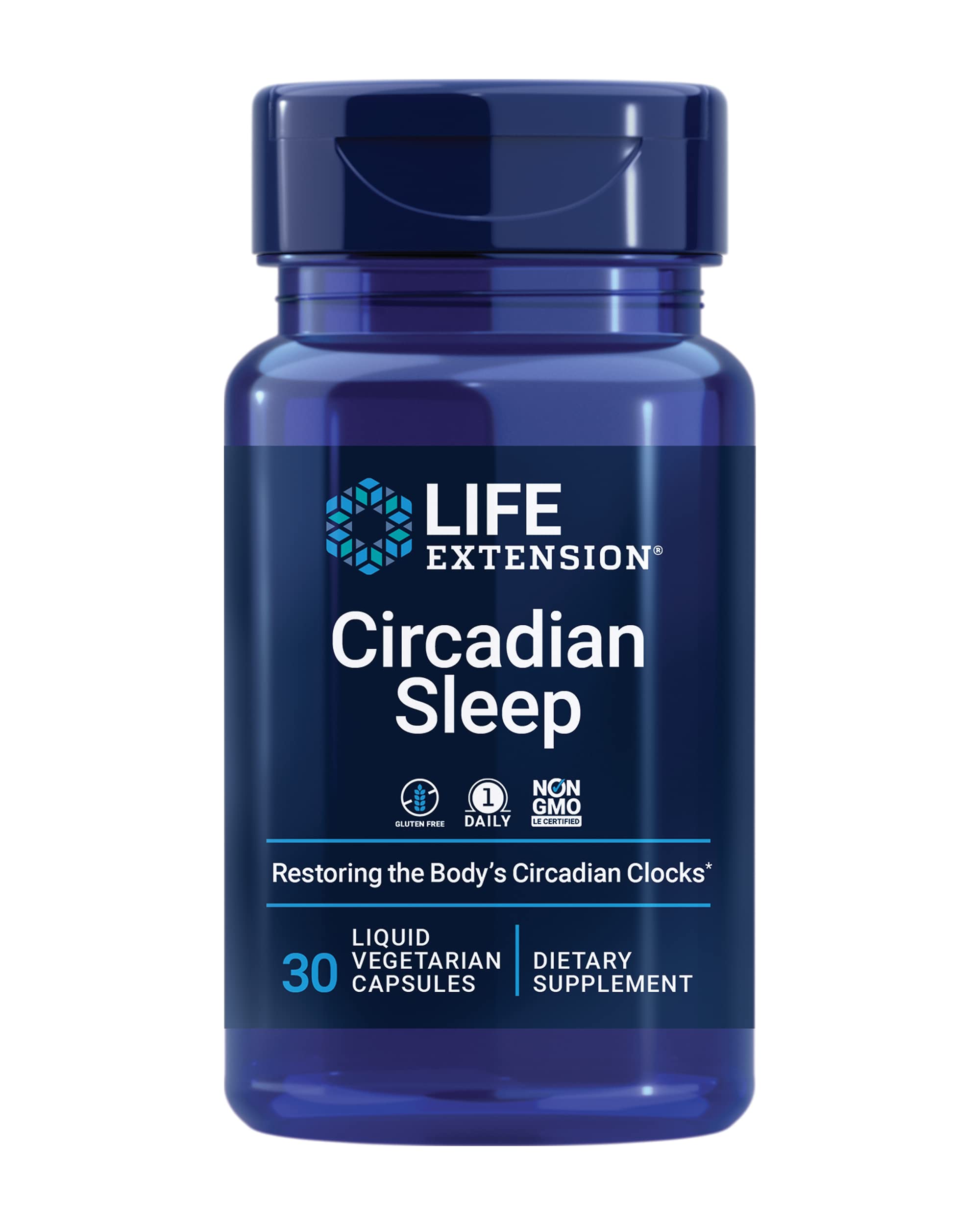 Life Extension Circadian Sleep bottle label