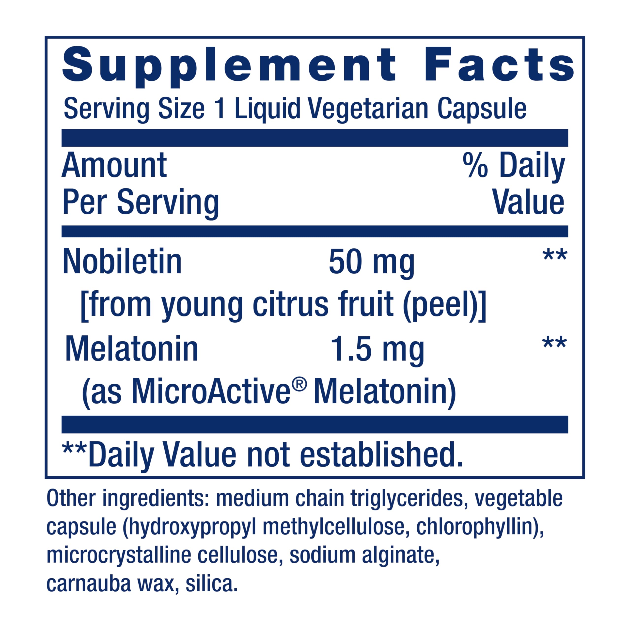 30 vegetarian gluten-free Circadian Sleep capsules