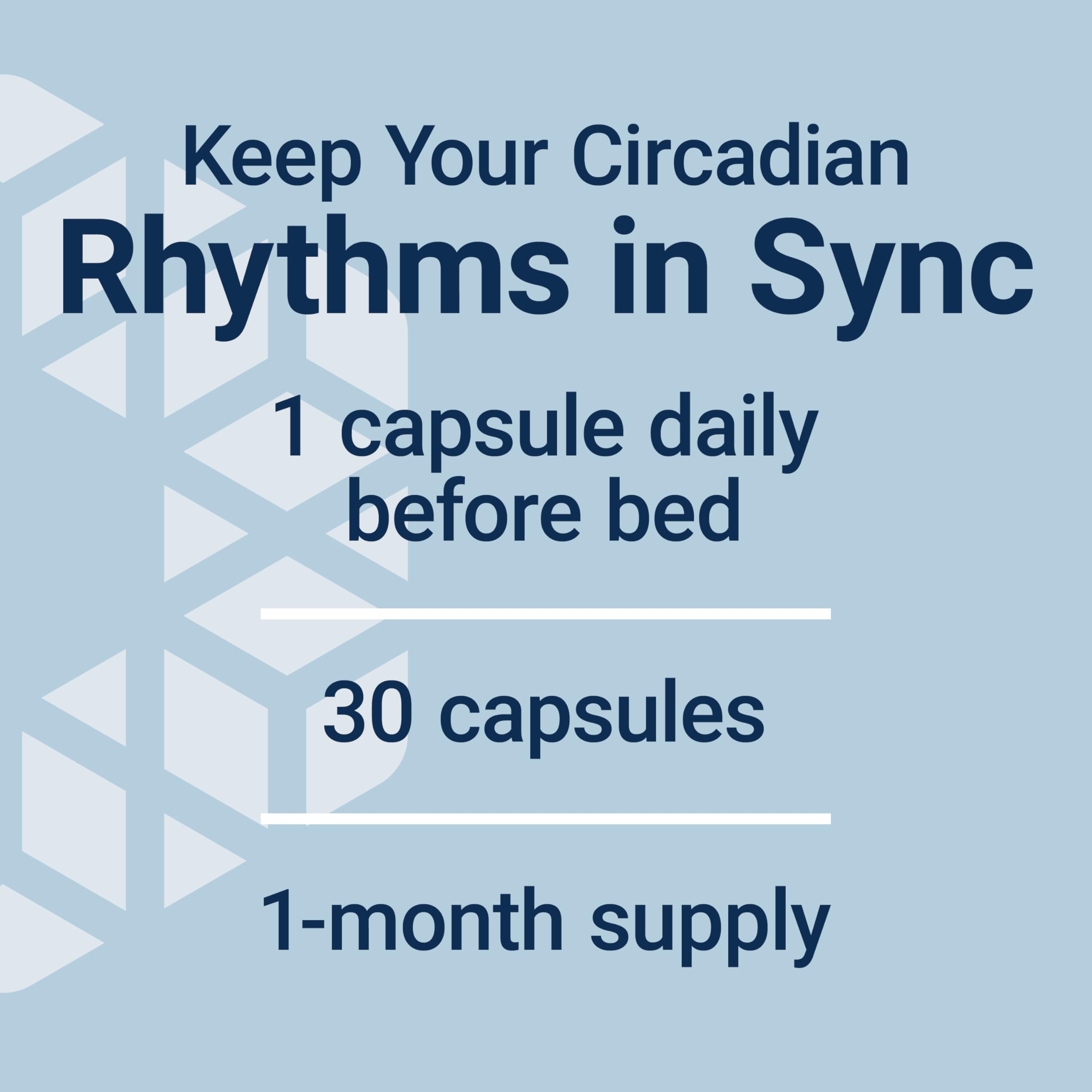 Circadian rhythm concept illustration