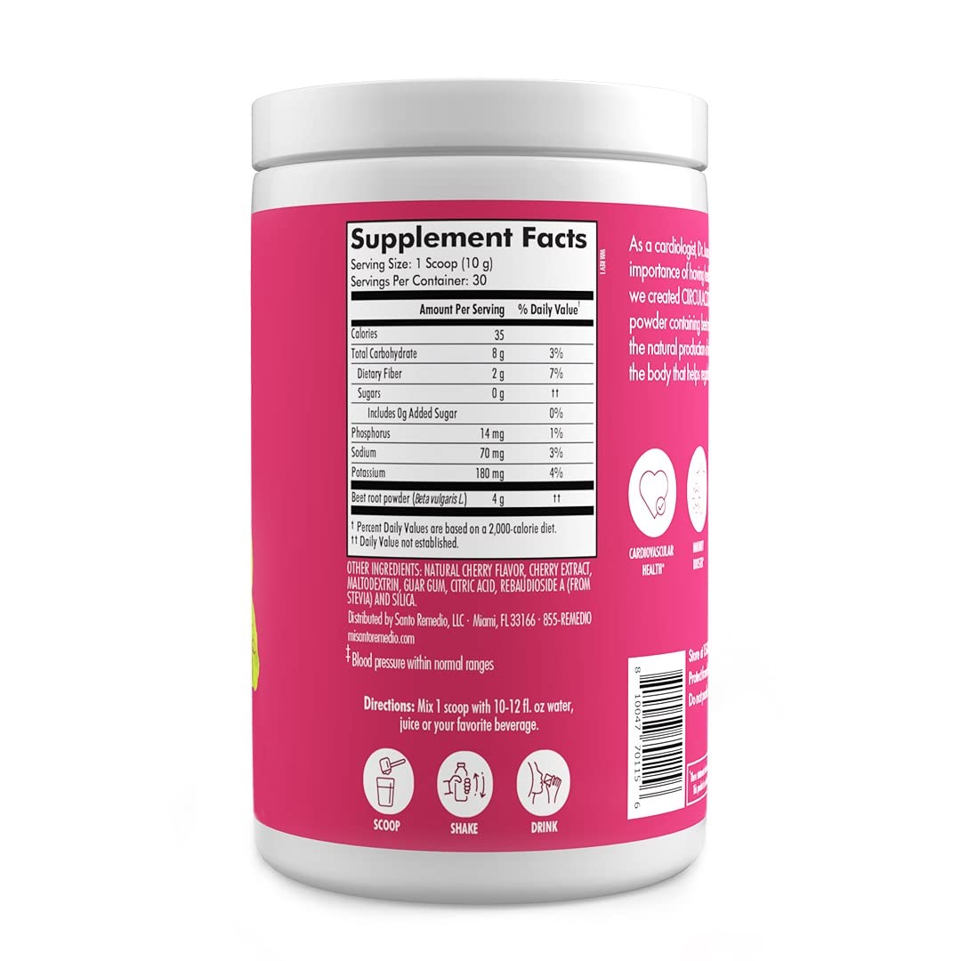 Beet extract component highlighted for circulation