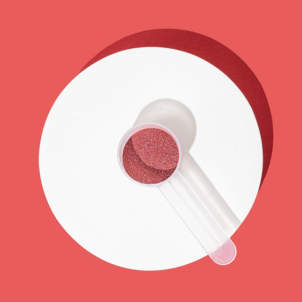 Vegan, cherry-flavored Circulacion Plus label