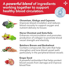Person experiencing leg comfort after taking Circulari-T