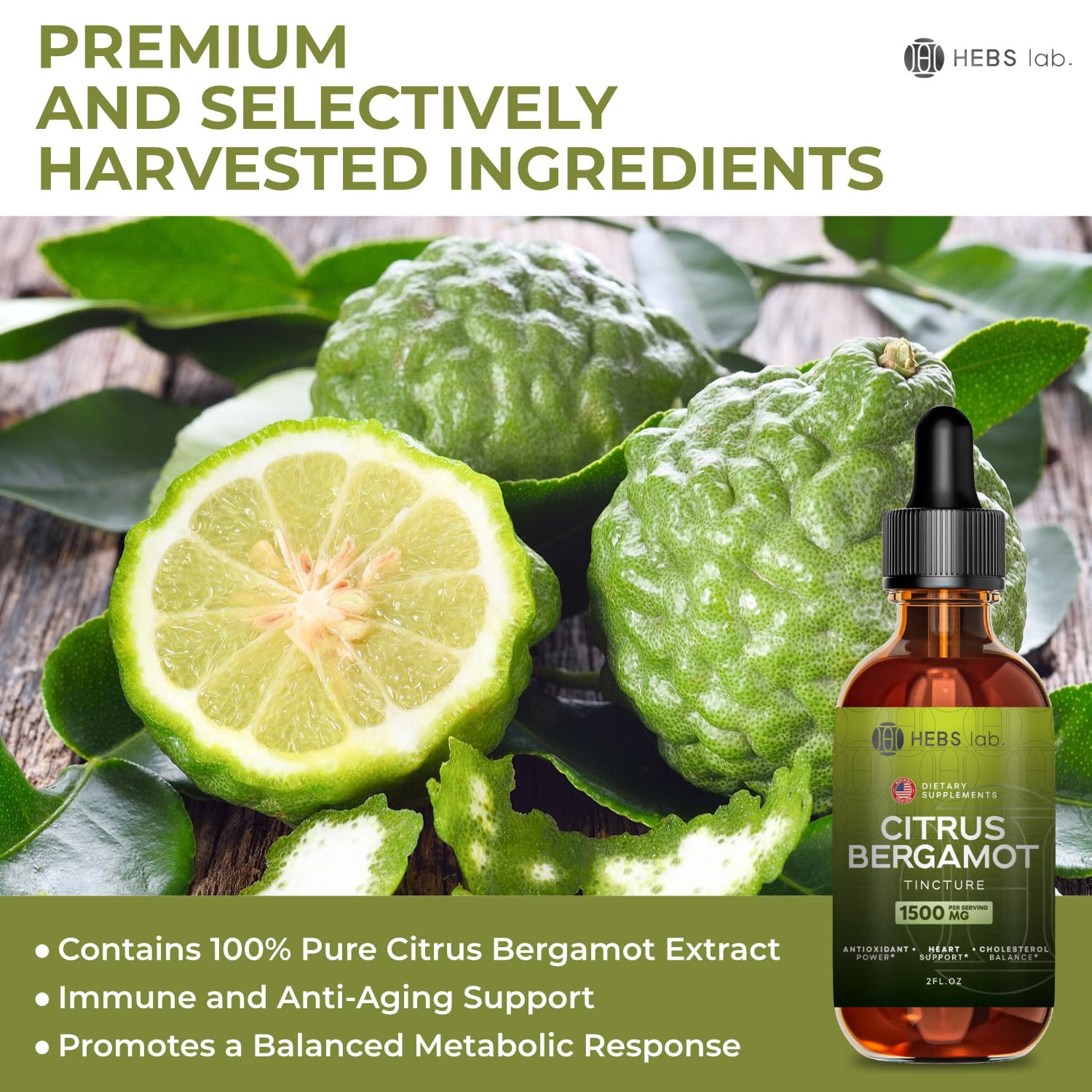 Concept of circulatory support with bergamot product