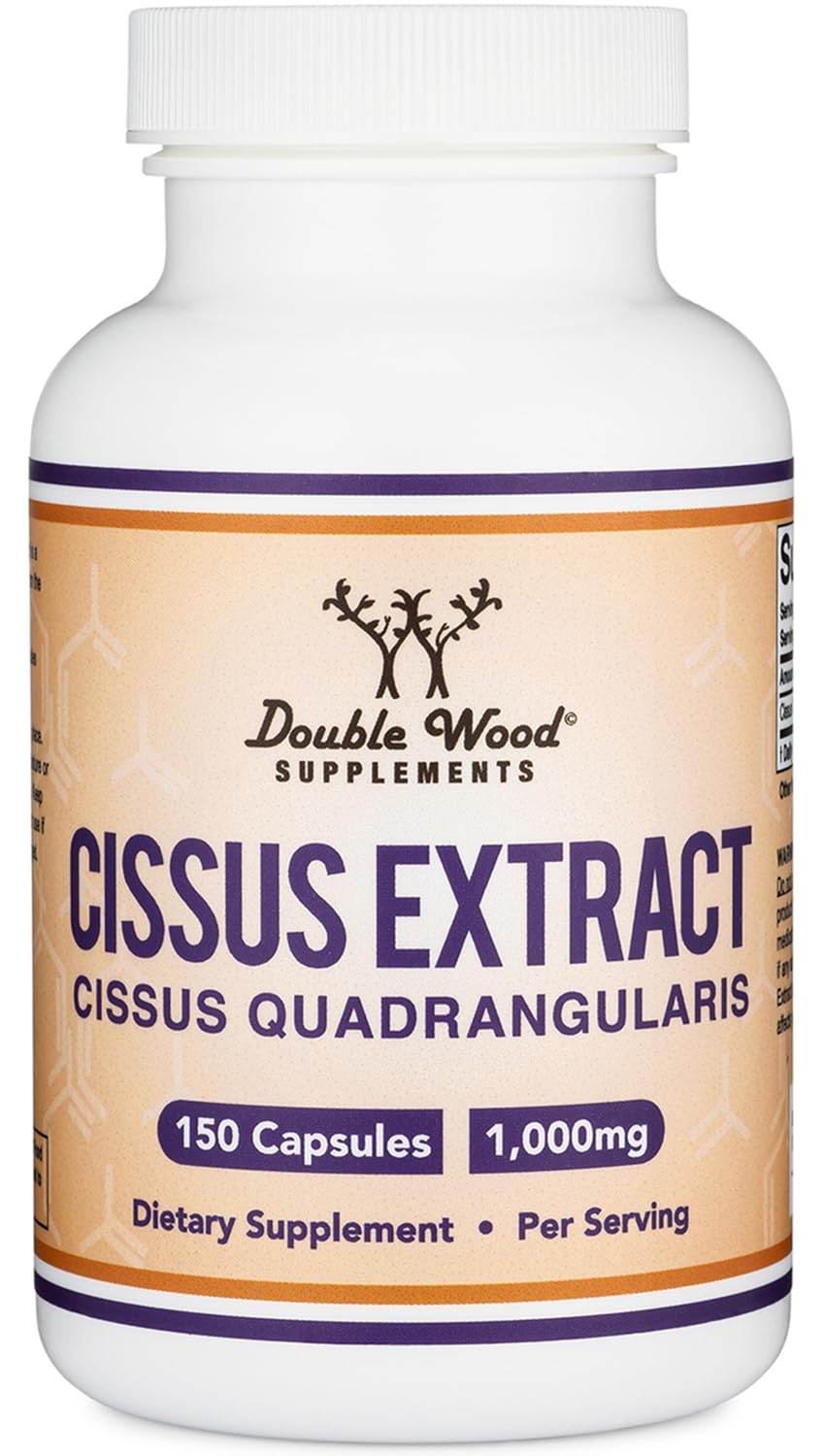 Serving size 1000mg per capsule of Cissus Quadrangularis Super Extract