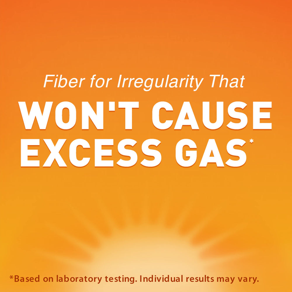 Serving spoon showing 2 g methylcellulose per tablespoon on Citrucel label.