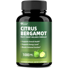 Hero image of Citrus Bergamot 1000mg 120-cap bottle