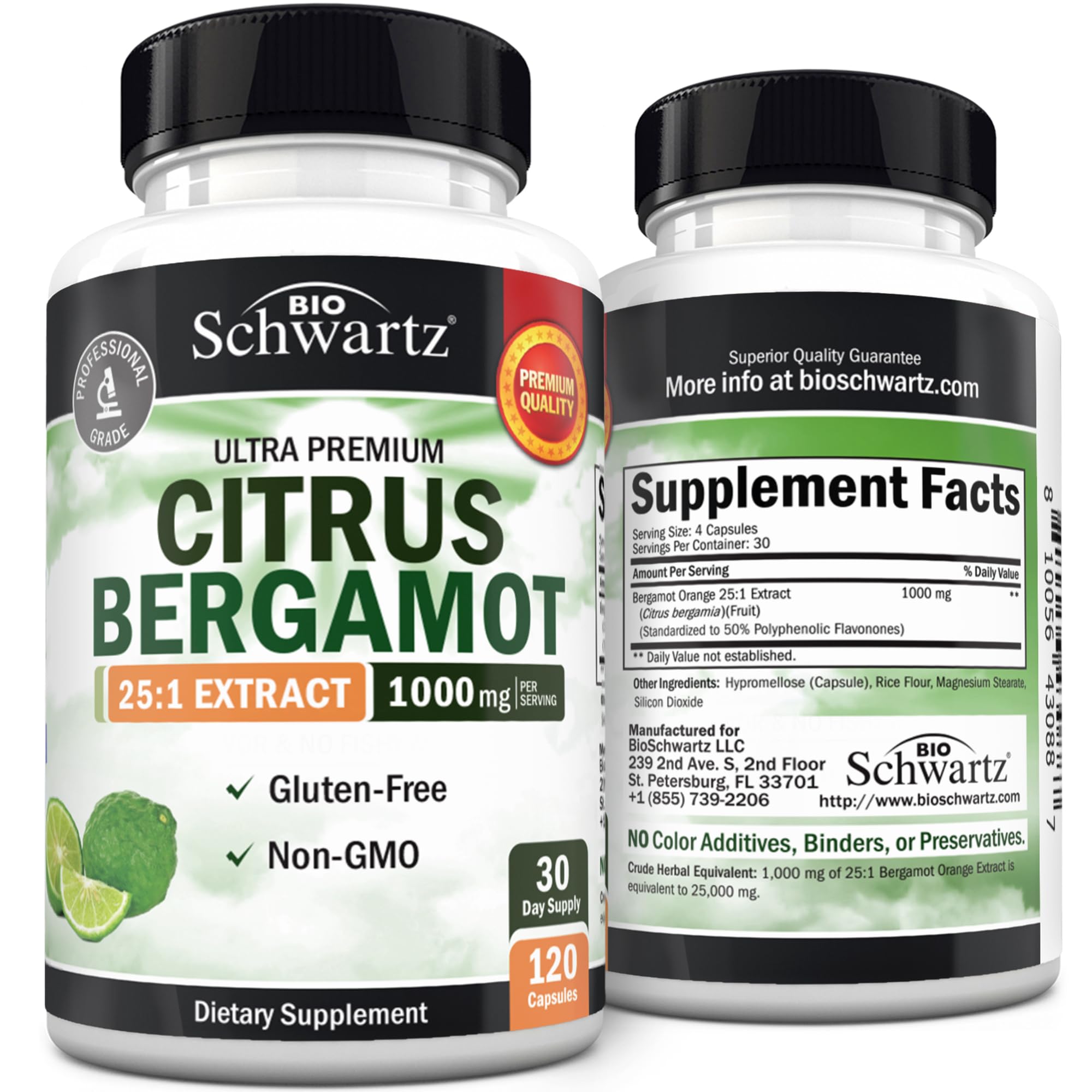 Hero image of Citrus Bergamot 1000mg capsules