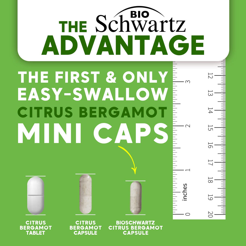 Ultra-concentrated Citrus Bergamot 1000mg mini capsules