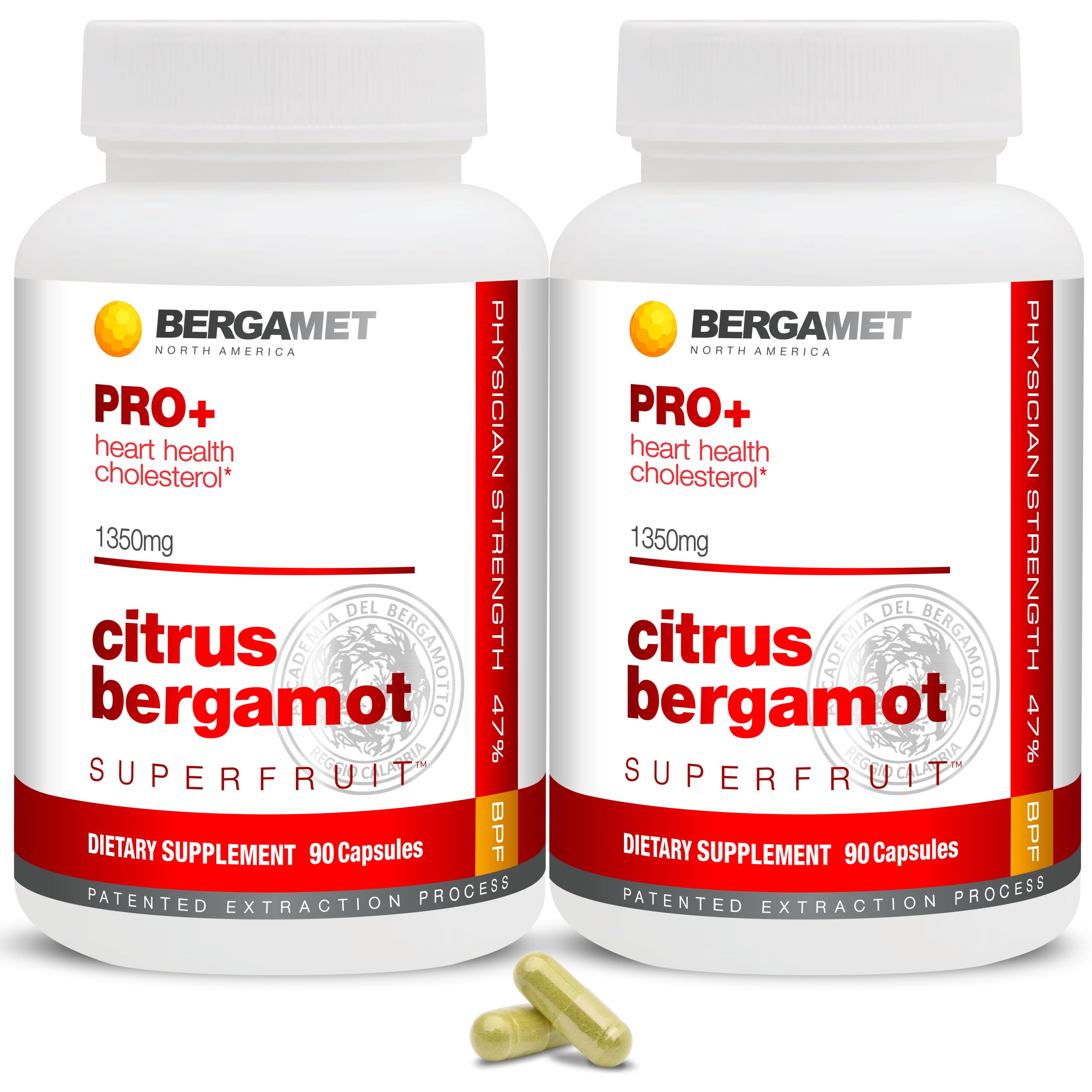 Bottle of Citrus Bergamot PRO+ with olive leaf extract