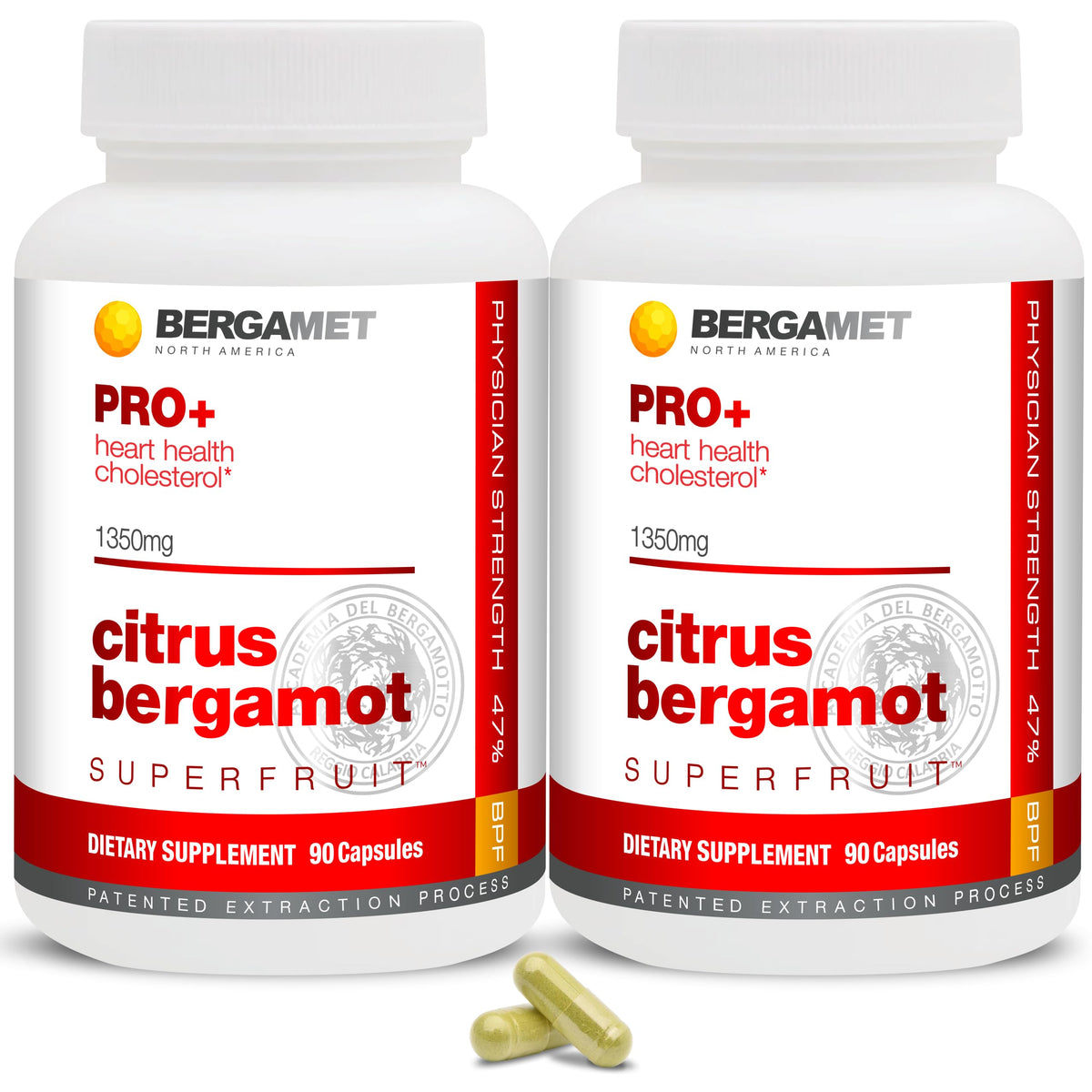 Bottle of Citrus Bergamot PRO+ with olive leaf extract