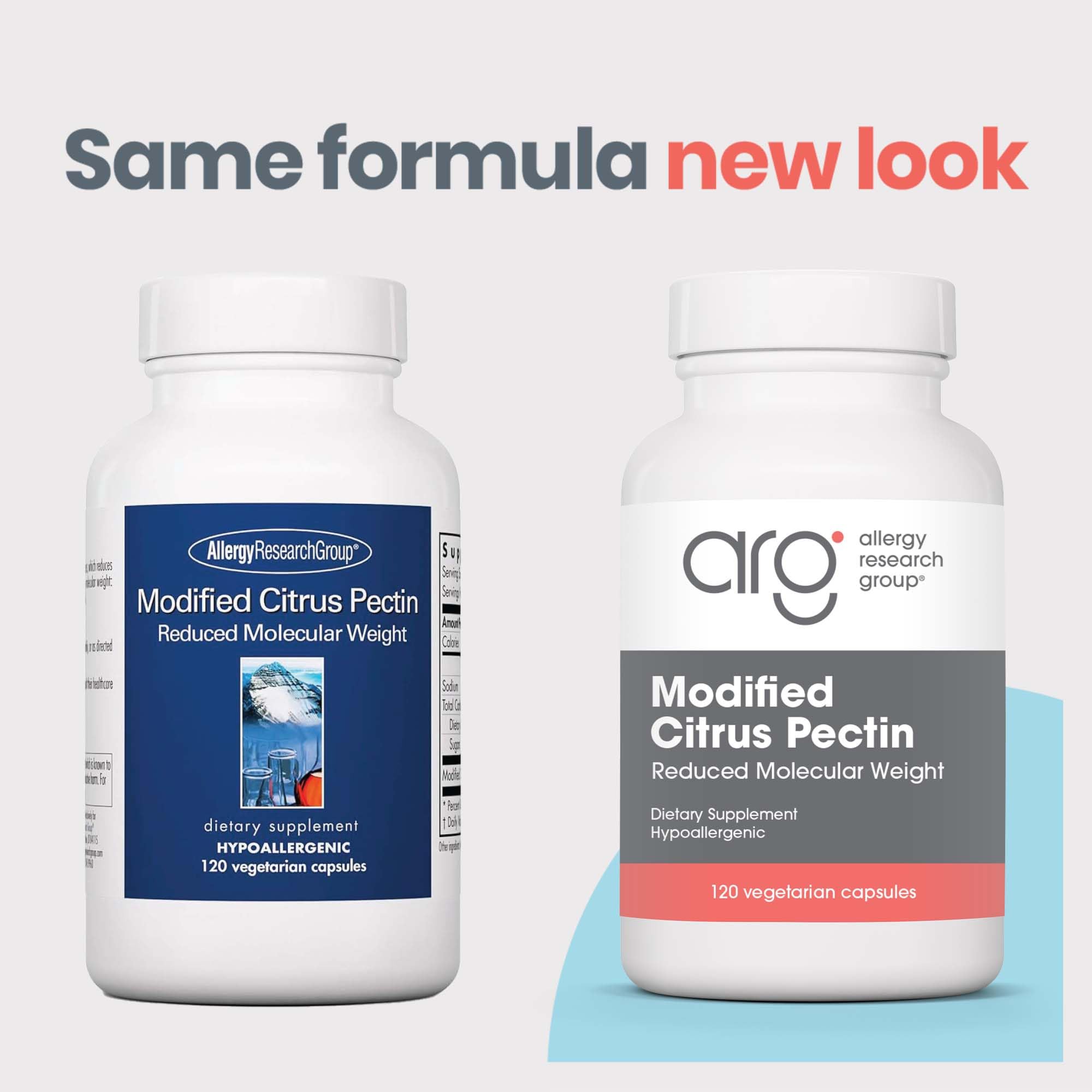 Citrus pectin powder with reduced molecular weight